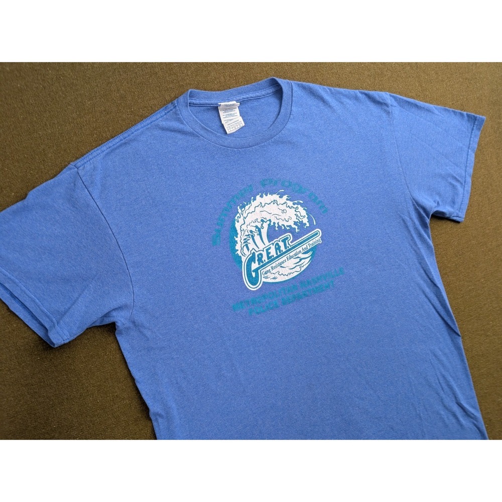 Vintage Gang Resistance Education And Training G.R.E.A.T. Tee Shirt Dare Shirt